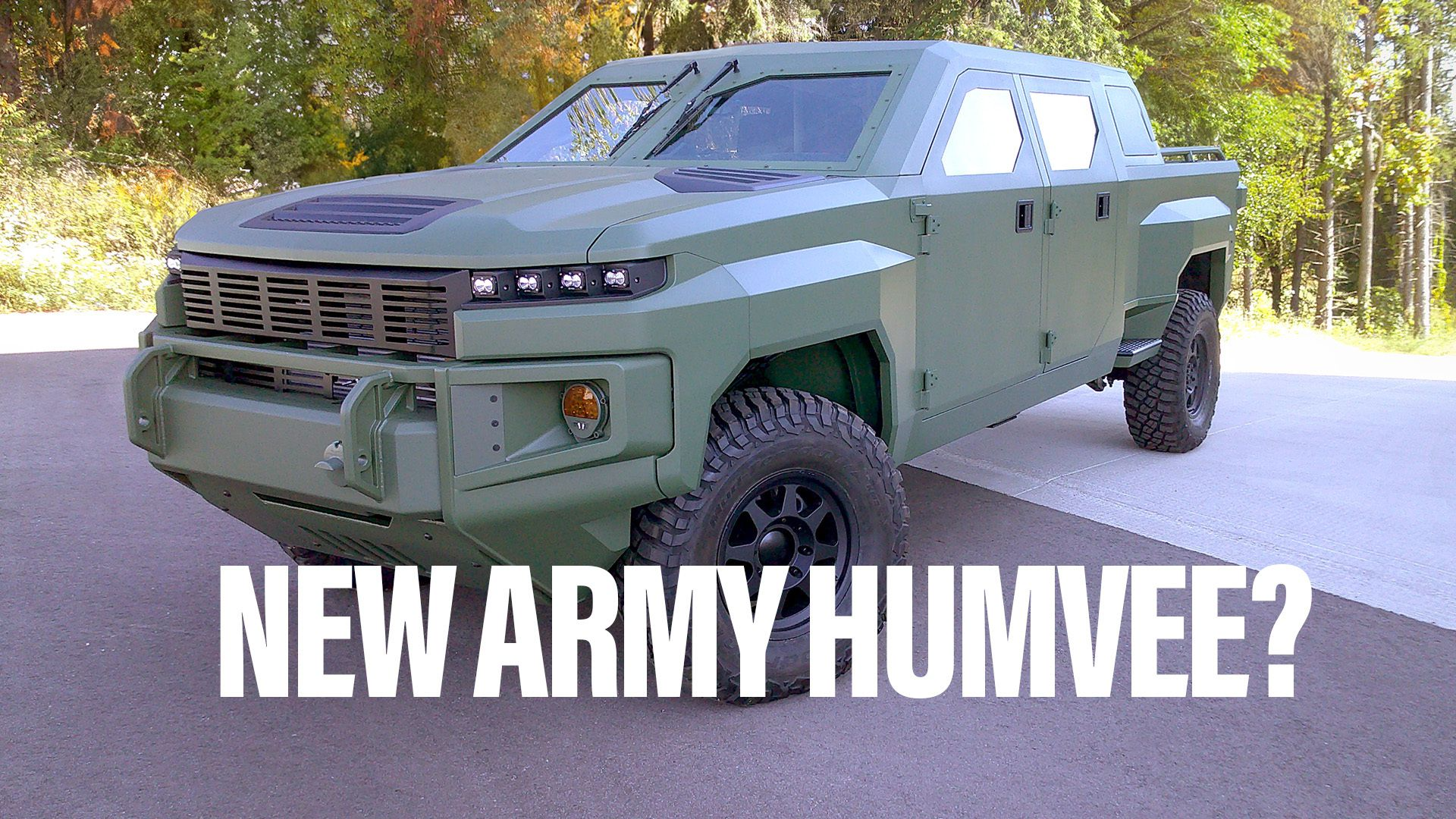 New Military Humvee Replacement